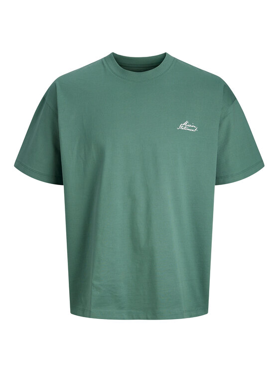 Jack & Jones Jack & Jones T-Shirt Dust 12292982 Tyrkysová Loose Leg