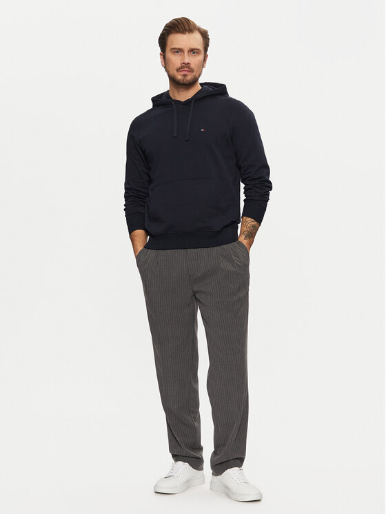 Tommy Hilfiger Tommy Hilfiger Pulóver Essential MW0MW37235 Sötétkék Regular Fit