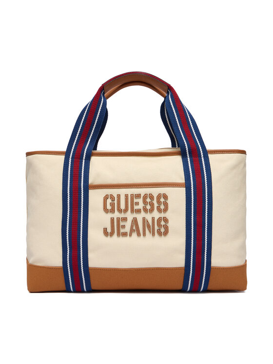 Guess Jeans Geantă M5BZ92 WL970 Écru