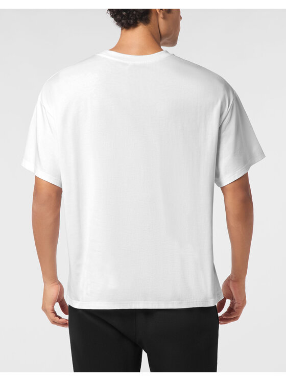 Plein Sport Plein Sport T-shirt 28479 Bianco Regular Fit