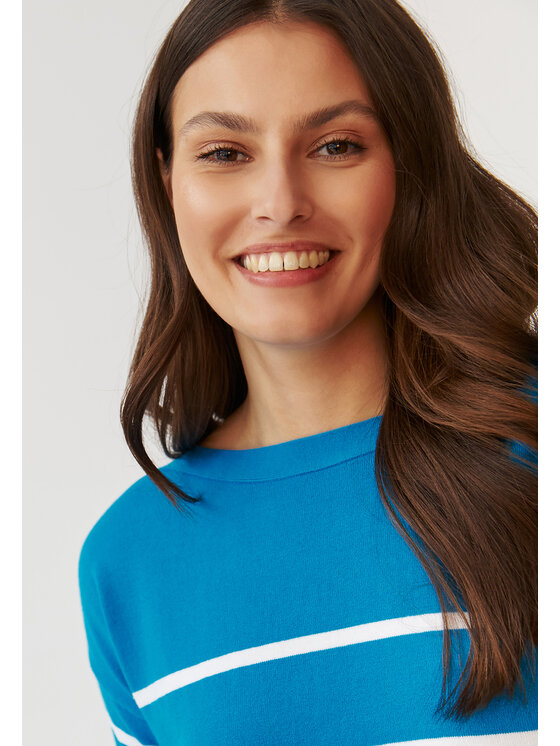 TATUUM TATUUM Sveter DROP 1 Modrá Classic Fit
