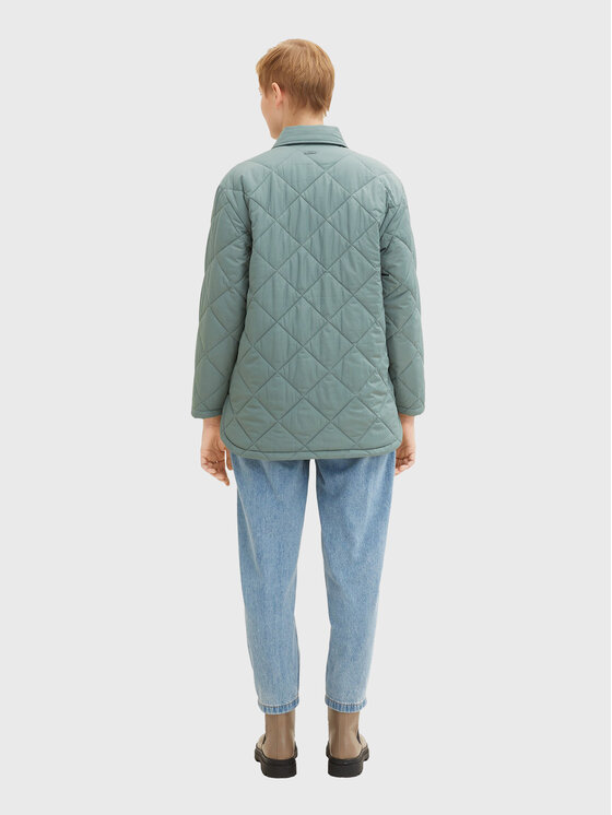 Tom Tailor Denim Tom Tailor Denim Kurtka przejściowa 1031392 Zielony Relaxed Fit