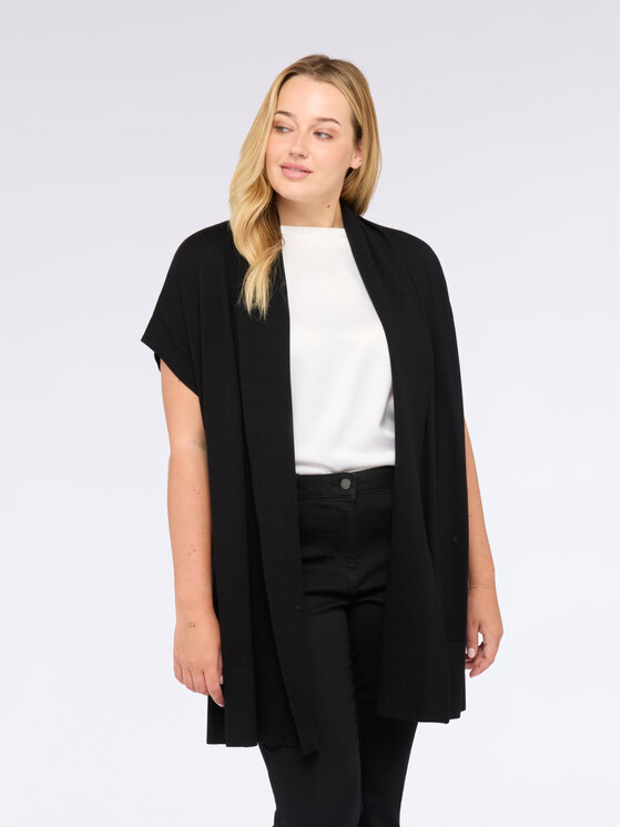 Fiorella Rubino Fiorella Rubino Cardigan M661L008035N033 Nero Regular Fit