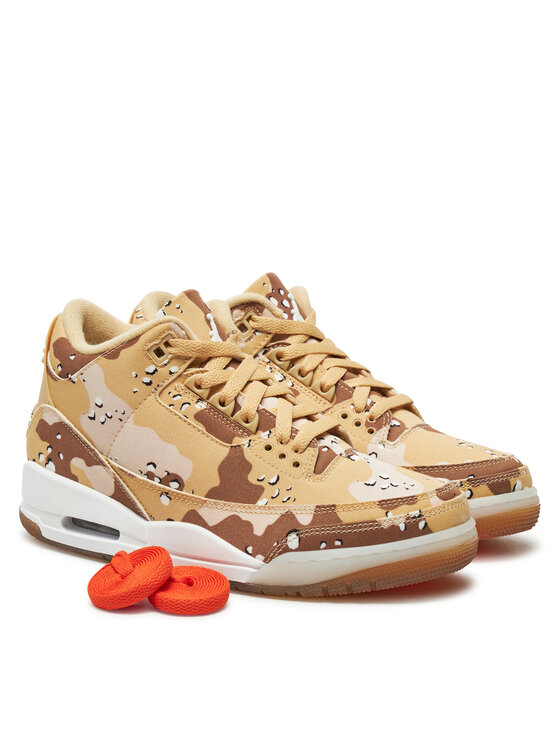 Nike Nike Sneakersy Air Jordan 3 Retro Tex HM4301 200 Beżowy