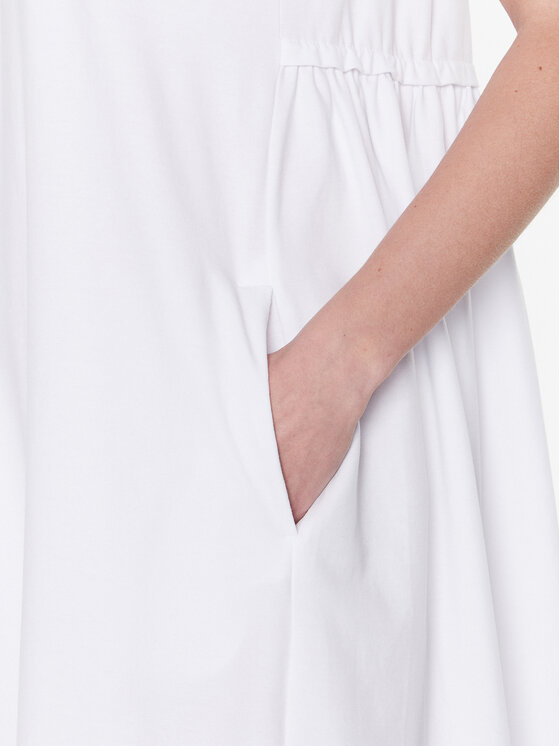 Max Mara Leisure Max Mara Leisure Повсякденна сукня Gaspare 23362109 Білий Regular Fit