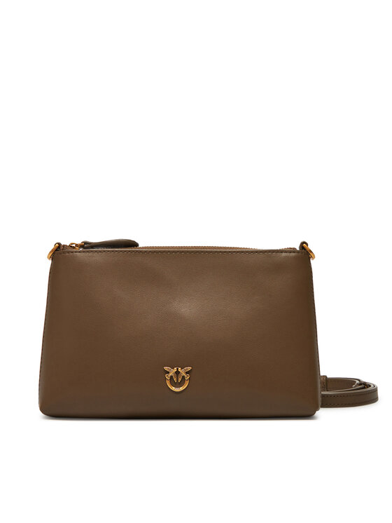 PINKO Borsetta Flat Horizontal Mini PE 25 PCPL 104277 A0F1 Cachi, taglia : 00