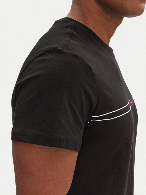 Tommy Jeans Tommy Jeans T-Shirt Entry Graphic DM0DM20779 Μαύρο Slim Fit