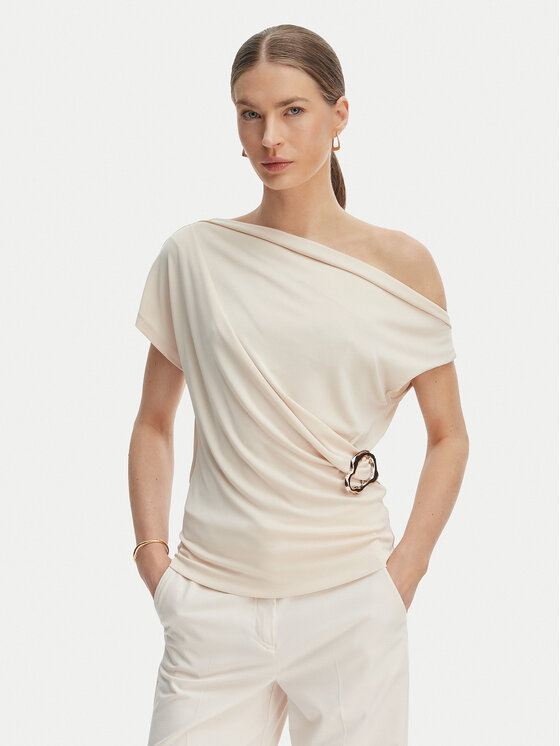 Rinascimento Rinascimento Блузка CFC0128664003 Бежевий Regular Fit