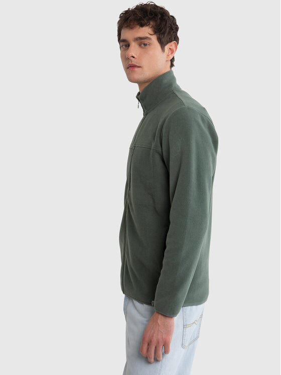 BIG STAR BIG STAR Bluza MALKOM Zielony Comfort Fit