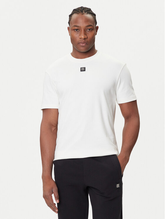 HUGO HUGO T-Shirt Dalile 50505201 Beżowy Regular Fit