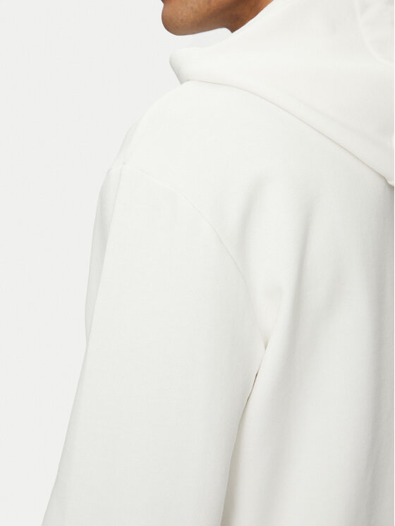 HUGO HUGO Majica dugih rukava Dapo 50486478 Bijela Relaxed Fit