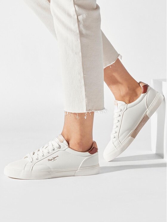 Pepe Jeans Pepe Jeans Sneakersy PLS31537 Bílá