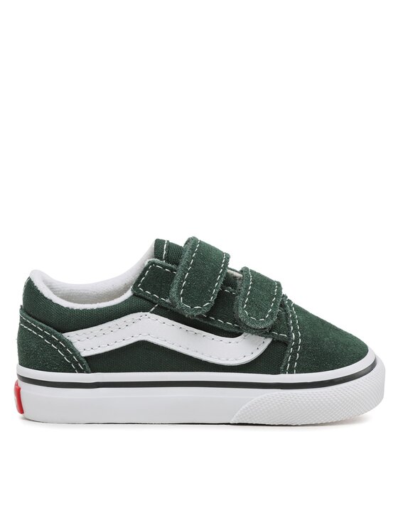 Vans old shop skool velcro green