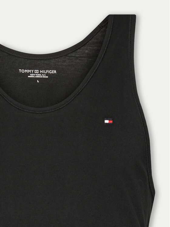 Tommy Hilfiger Tommy Hilfiger Σετ 3 tank tops UM0UM03387 Μαύρο Regular Fit