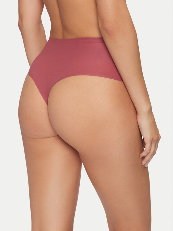 Chantelle Chantelle Figi brazylijskie z wysokim stanem Soft Stretch C10690 Różowy