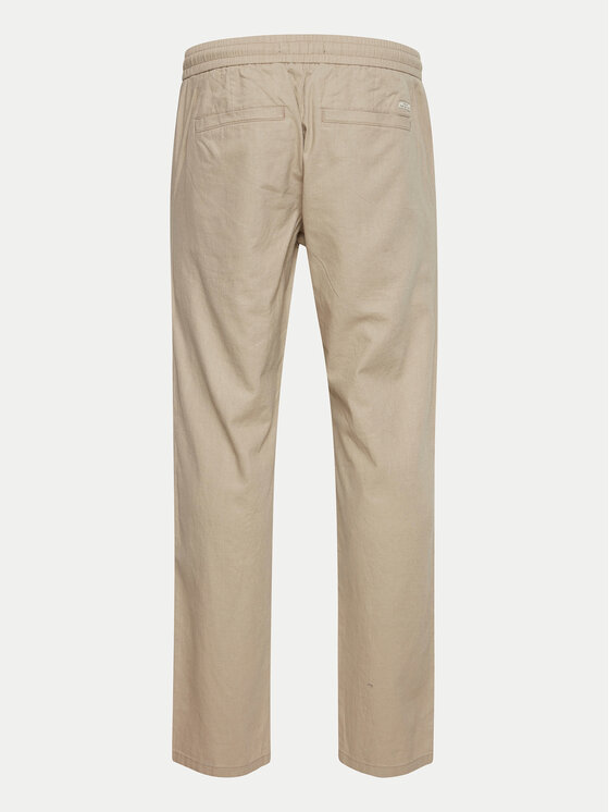Blend Blend Szövet nadrág 20716614 Bézs Straight Fit