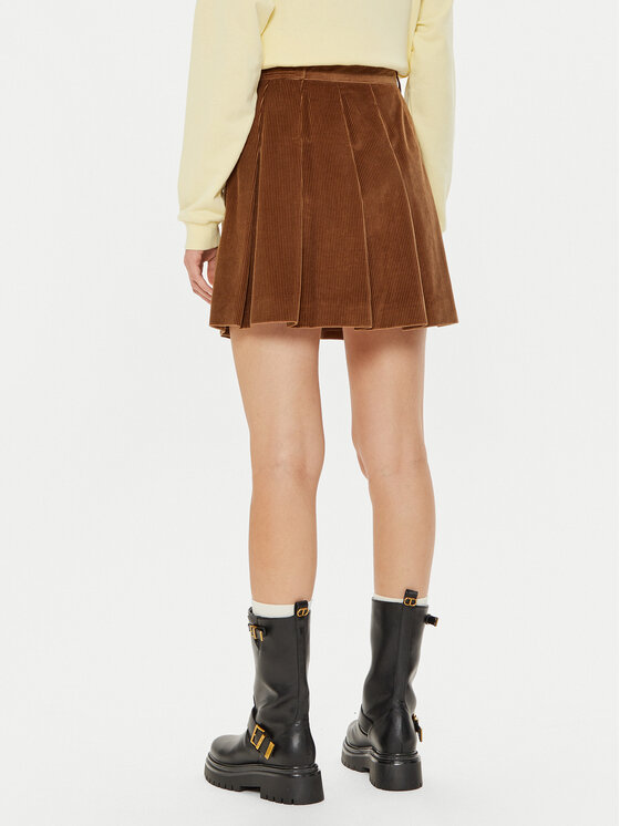 Weekend Max Mara Weekend Max Mara Minigonna Zucca 2425106042 Marrone Regular Fit