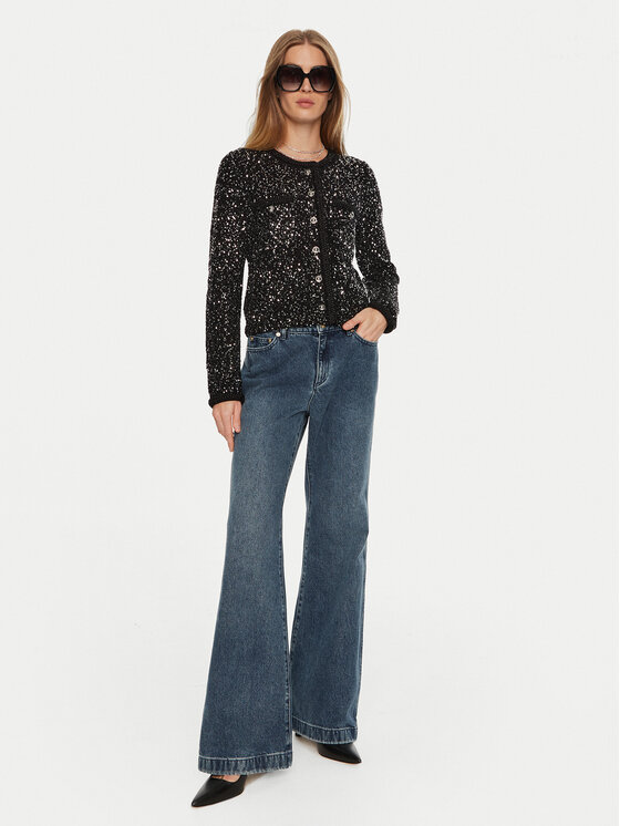 MICHAEL Michael Kors MICHAEL Michael Kors Cardigan MF460Z6F5L Negru Regular Fit