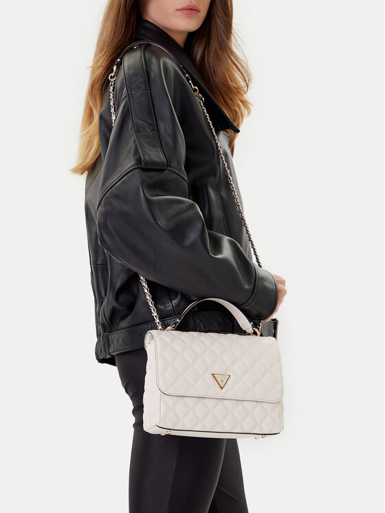 Guess Geantă Giully II HWQG96 73200 Alb