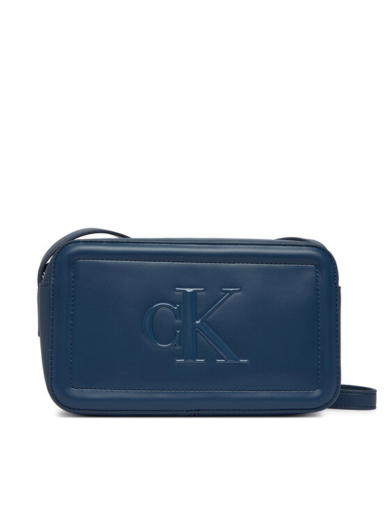Calvin Klein Calvin Klein Дамска чанта Bold Ck Camera Bag LV04F3220G Син