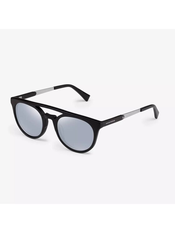 Hawkers Hawkers Okulary przeciwsłoneczne MATTE BLACK CHROME Czarny