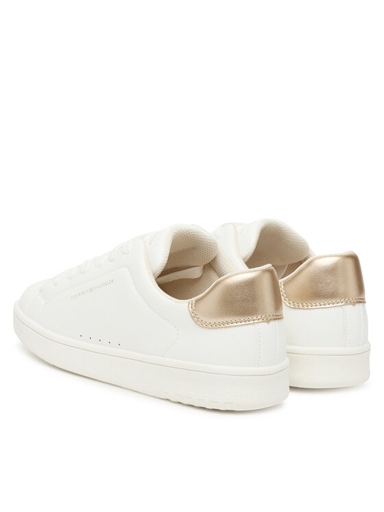Tommy Hilfiger Tommy Hilfiger Сникърси Low Cut Lace Up Sneaker T3A9-33976-1355 D Бял