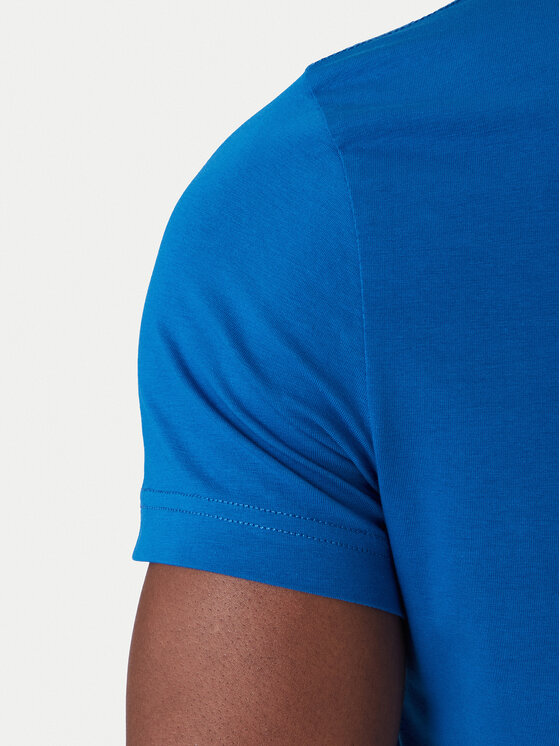 Tommy Hilfiger Tommy Hilfiger Тишърт MW0MW10800 Син Slim Fit