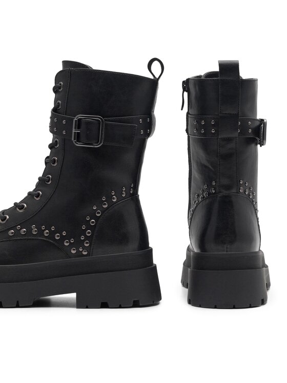 DeeZee DeeZee Botine AZZURRA WSF508-01 Negru