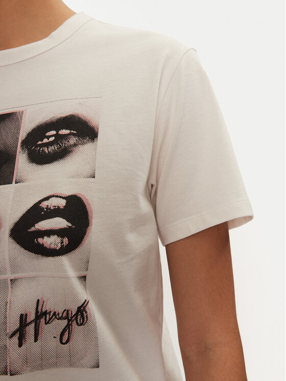 HUGO Hugo T-Shirt 50524090 Bílá Regular Fit
