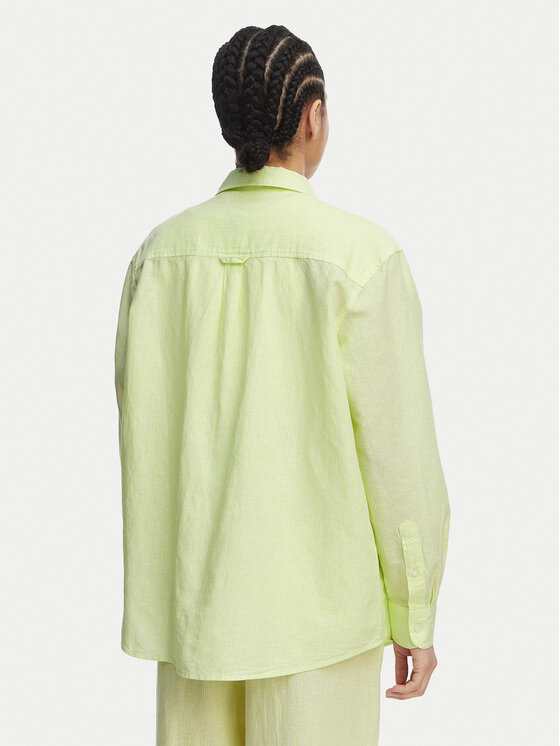 Tommy Jeans Tommy Jeans Srajca DW0DW22209 Svetlo zelena Relaxed Fit