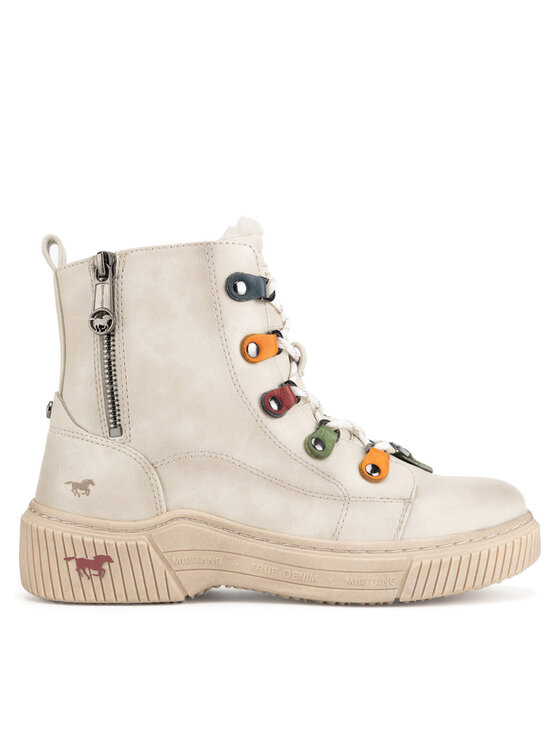 Mustang Mustang Stiefeletten 1436-601 Beige
