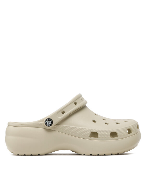 Crocs Iešļūcenes Classic Platform Clog W 206750 Bēšs