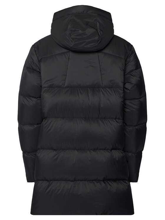 Jack Wolfskin Jack Wolfskin Kurtka puchowa Icy Hill A65049 Czarny Relaxed Fit