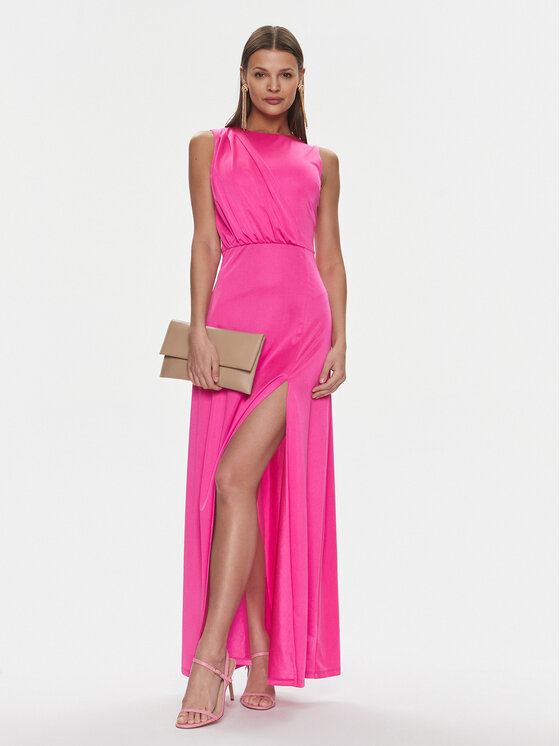 Silvian Heach Silvian Heach Rochie de seară Long GPP24426VE Roz Regular Fit
