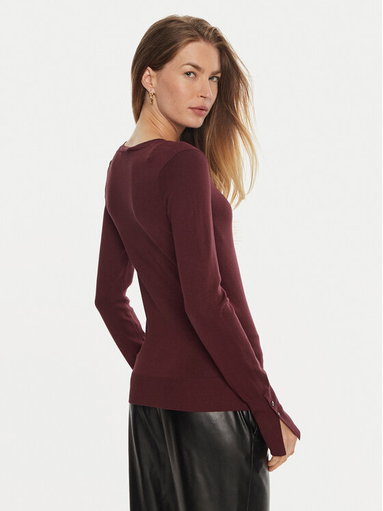 Guess Guess Pullover Elinor W2YR30 Z2V62 Dunkelrot Regular Fit
