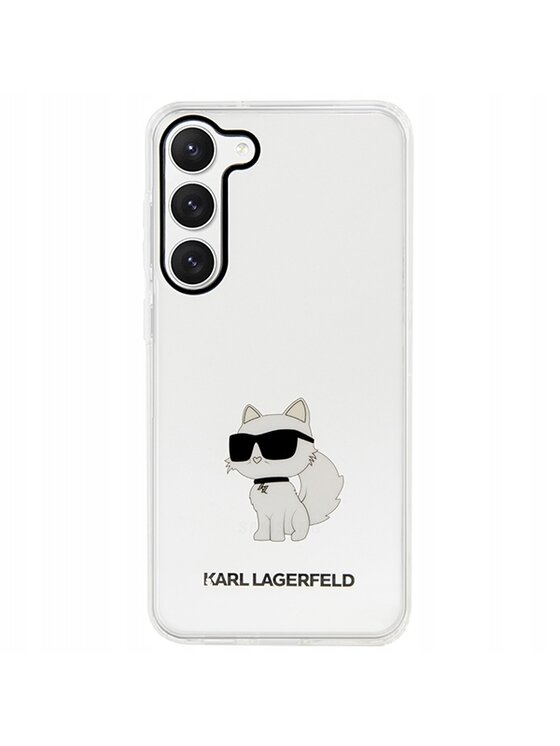 KARL LAGERFELD KARL LAGERFELD Etui na telefon Ikonik Choupette Przezroczysty