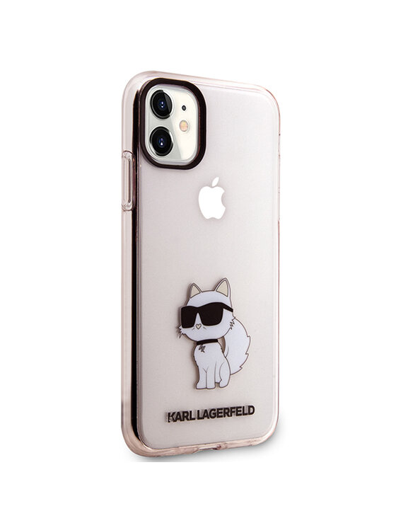 KARL LAGERFELD KARL LAGERFELD Etui na telefon Ikonik Choupette Różowy