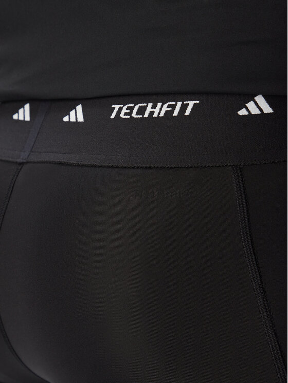 adidas adidas Sportiniai šortai Techfit Hybrid KG1822 Juoda Slim Fit