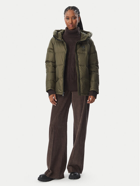 Blauer Blauer Зимова куртка Tyllin 26WBLDC03359 006047 Хакі Regular Fit