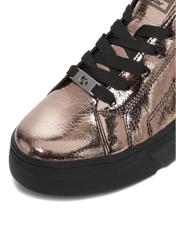 Rieker Rieker Sneakersy W2601-91 Złoty