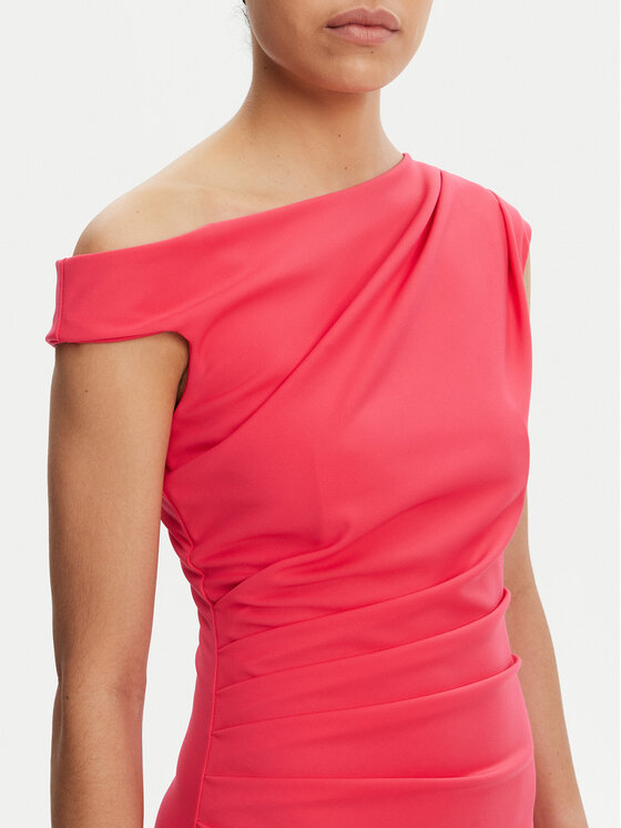 Rinascimento Rinascimento Коктейльна сукня CFC0123797003 Рожевий Regular Fit