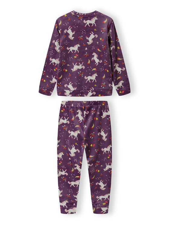 MINOTI MINOTI Piżama 20pj3 Fioletowy Regular Fit