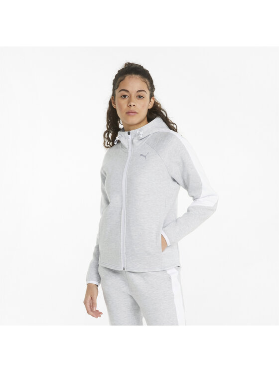 Puma Puma Bluza 847073 Szary Regular Fit