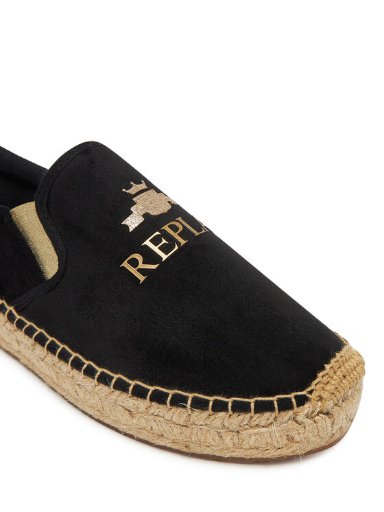 REPLAY REPLAY Espadryle GWF22 .000.C0086T Czarny
