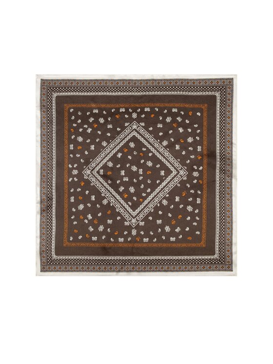 ALLORA BE UNIQUE ALLORA BE UNIQUE Foulard silk Marrone