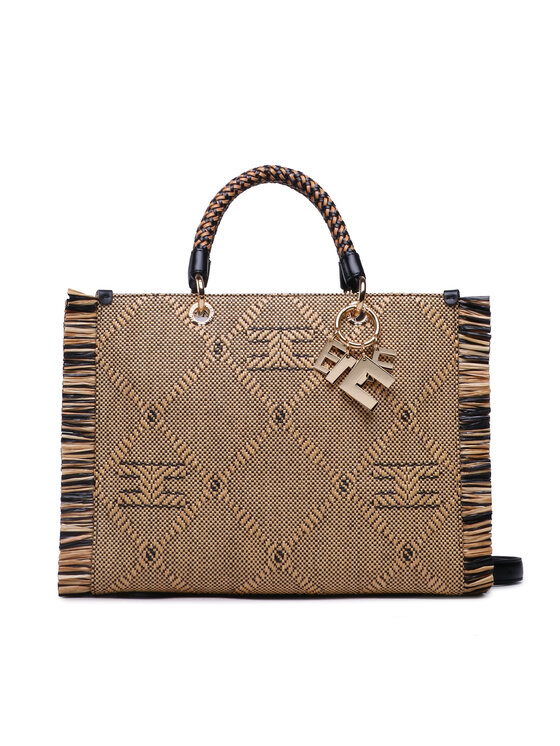 Borsa elisabetta franchi marrone clearance