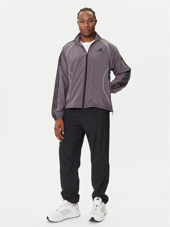 adidas adidas Bluza Teamgeist adicolor JW5865 Szary Loose Fit