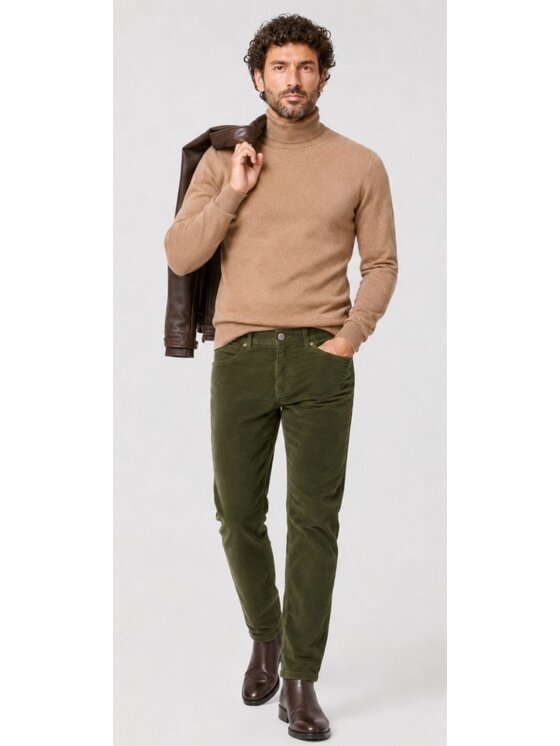 Wrangler Wrangler Pantaloni di tessuto Greensboro Verde Regular Fit