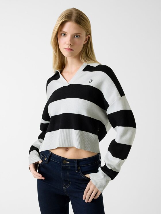 Guess Jeans Guess Jeans Sweter 180643 Czarny Classic Fit