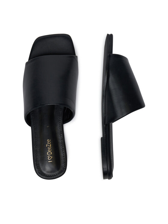 DeeZee DeeZee Klapki E1005-1 Czarny